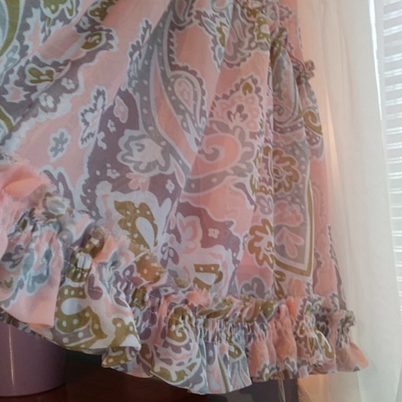 Summer skirt, knee length - Picture 2 of 3